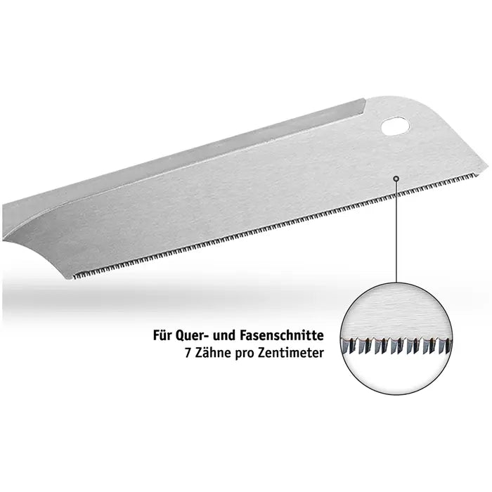 Walter Japanese Pull Saw Set: Dual Ryoba & Dozuki, 10-11 Inch Blades