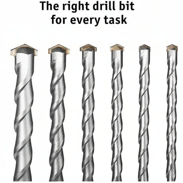 WALTER SDS Plus Concrete Masonry Rock Drill Bit Set 6-Piece 600mm Long - Gomix Brands Outlet