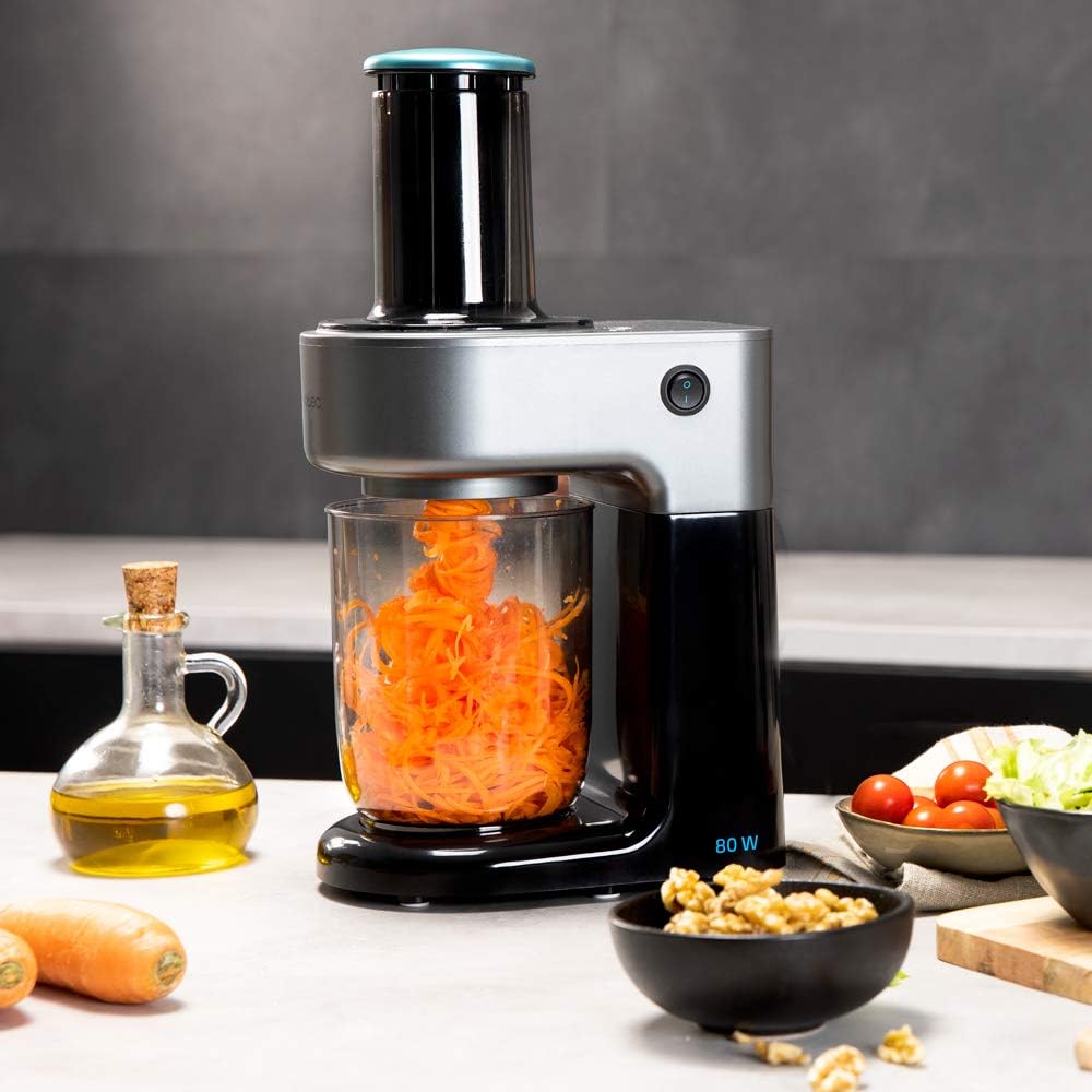 Cecotec SpiralChef 400 80W Spiralizer 4‑Blade Stainless Steel 1L Bowl