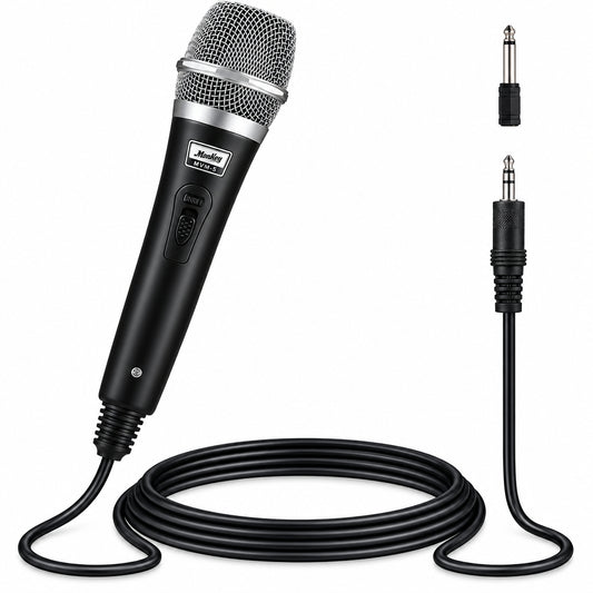 Moukey MK0121 Dynamic Cardioid Handheld Microphone Black