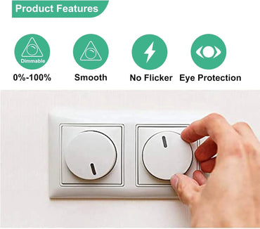 Simusi GU4 MR11 12V 20W Halogen Spot Light – 12 Pack Warm White - Gomix Brands Outlet