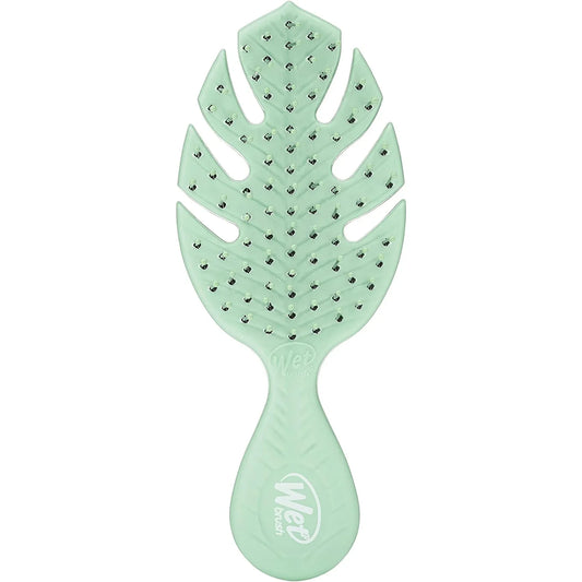 Wet Brush Go Green Mini Detangler: Gentle, Painless, Eco-Friendly Hair Brush for All Hair Types - Gomix Brands Outlet