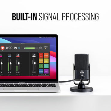 Rode NT-USB Mini Compact Studio-Quality USB Microphone Black