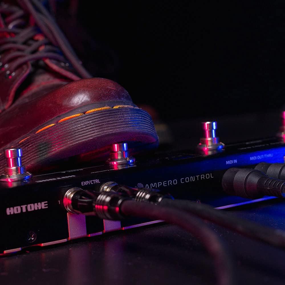 HOTONE Ampero Control Bluetooth MIDI Foot Controller – 4 Programmable Switches - Gomix Brands Outlet