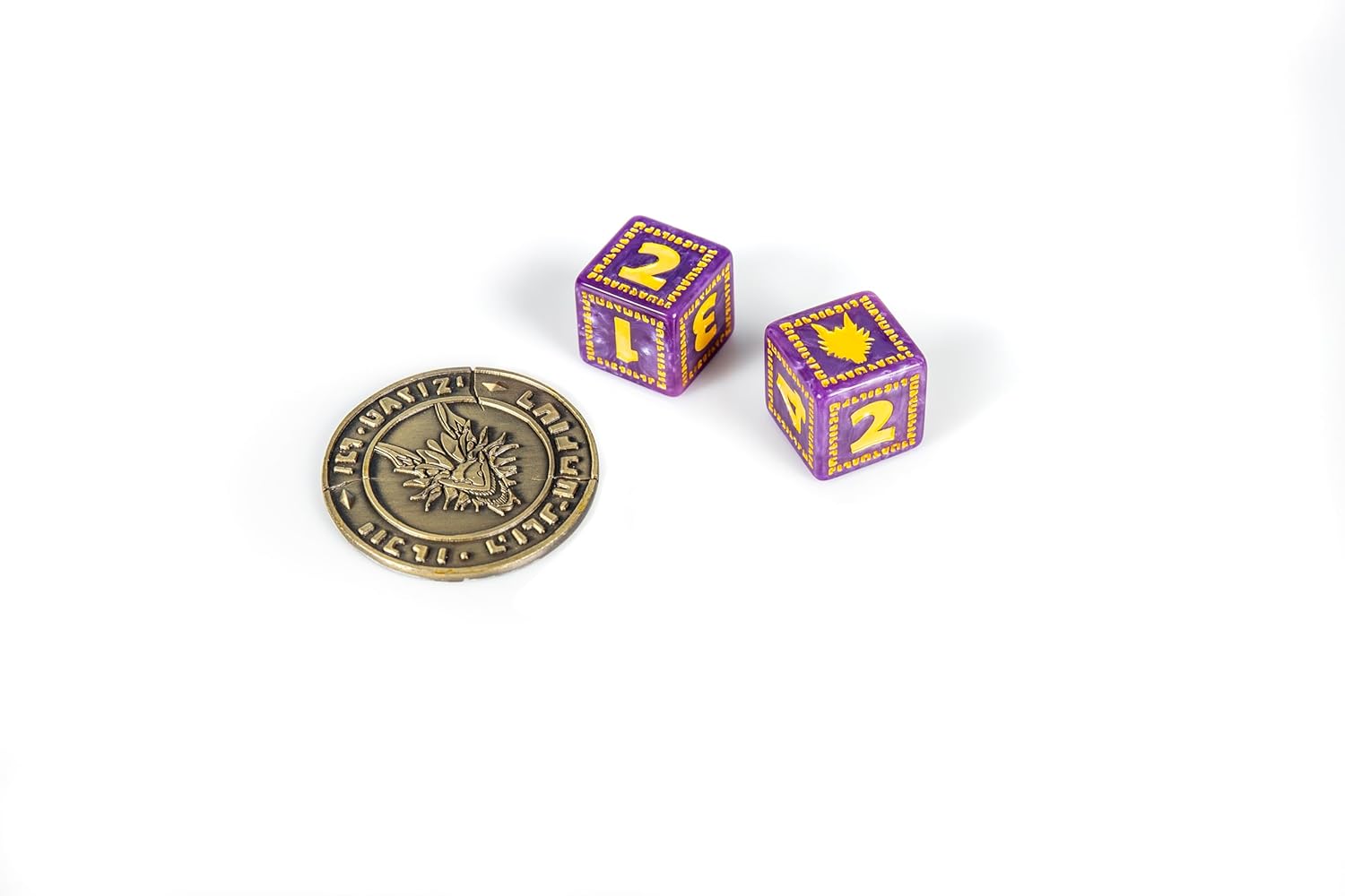 Albi Karak Deluxe Set – Metal Dice and Curse Marker