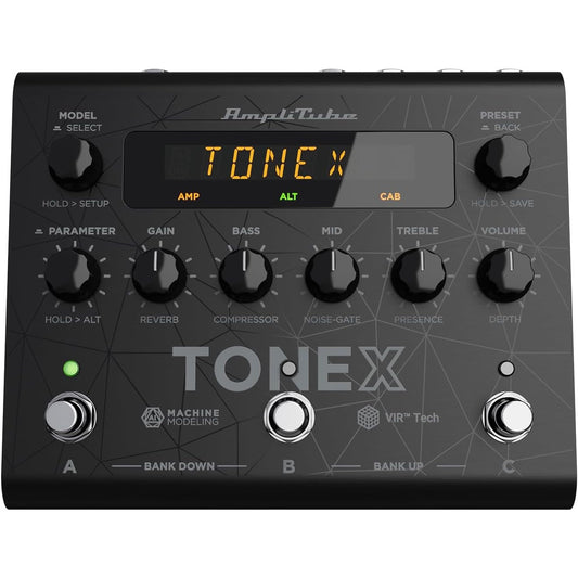 IK Multimedia TONEX AI-Powered Multi-Effects Pedal with 150 Presets