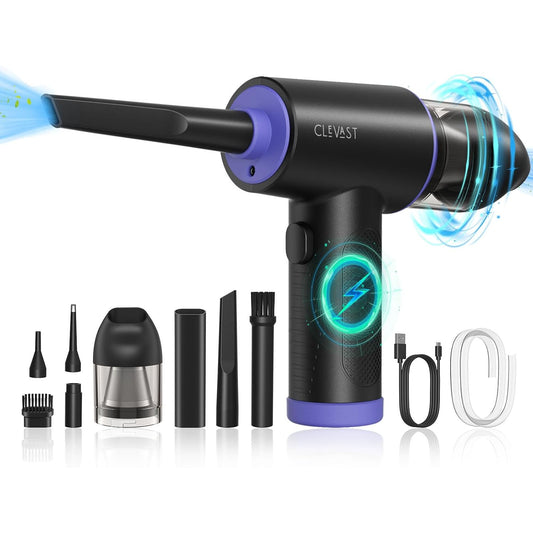 CLEVAST 110000RPM Electric Air Blower with Vacuum, LED, 3 Speeds