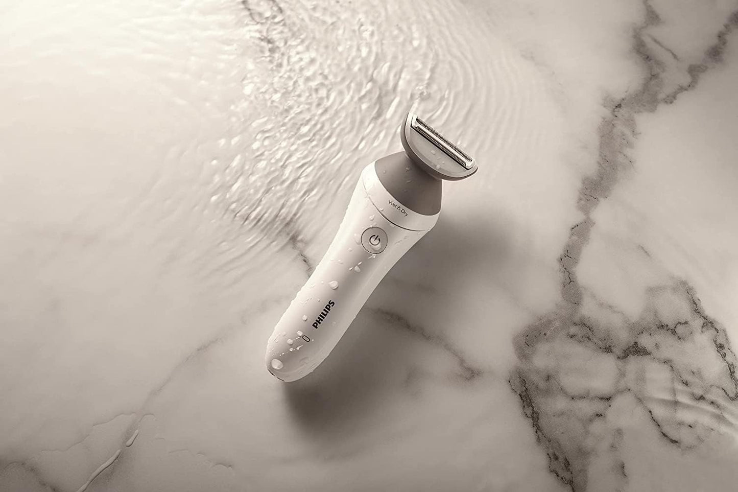Philips Beauty Lady Shaver Series 6000 Cordless with 4 Accessories