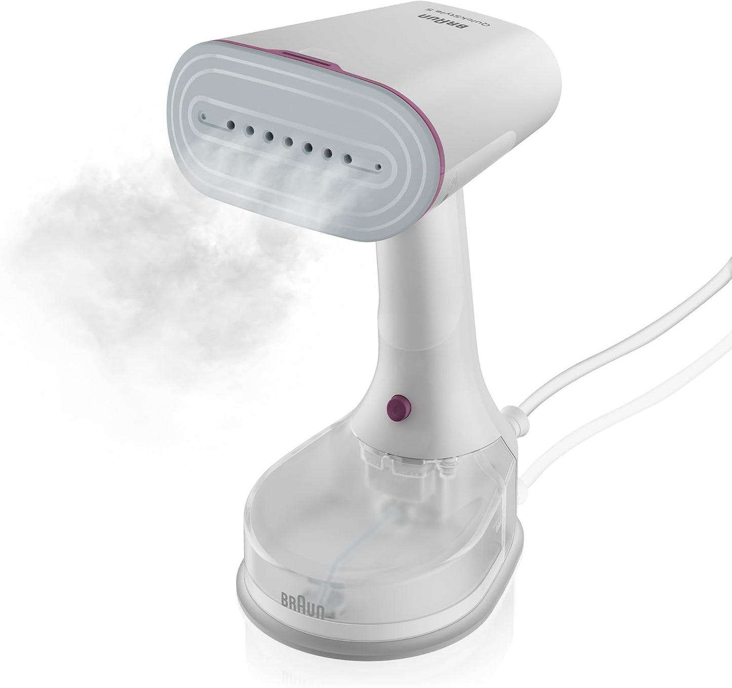 Braun QuickStyle 5 Portable Steam Iron with Dual FreeGlide