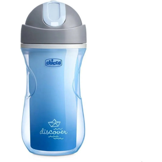 Chicco Sport Sippy Cup with Straw Leak Proof Blue - Gomix Brands Outlet