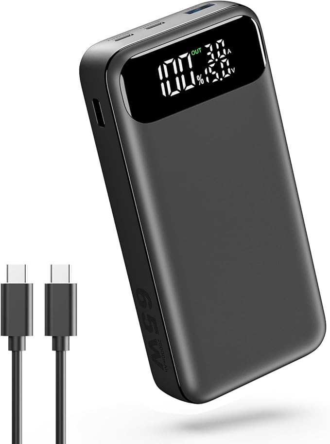 ADDTOP 65W 20000mAh Portable Charger Power Bank for Laptops & Phones