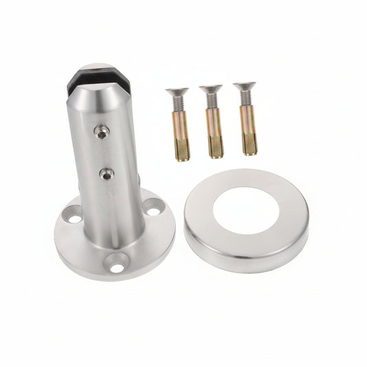 Tofficu Stainless Steel Glass Panel Clamp for Balcony Garden Pool