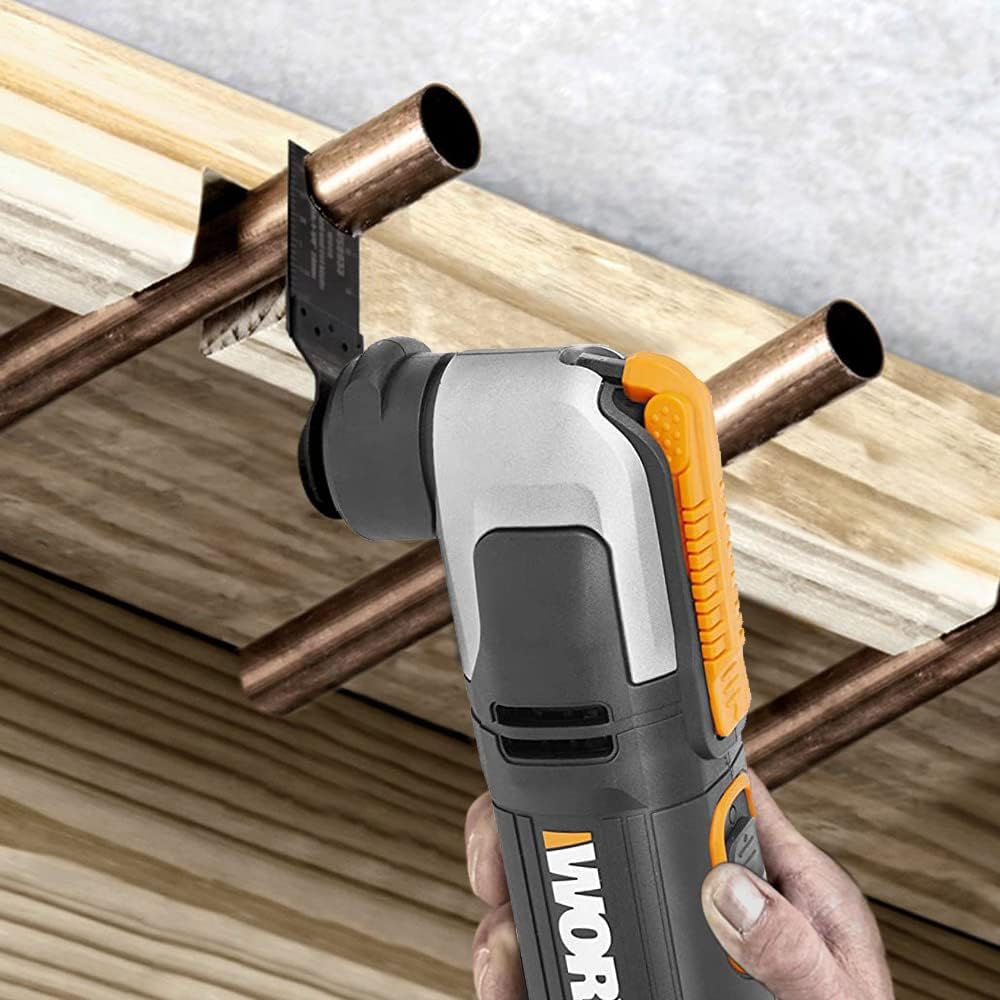 WORX WX686 250W Sonicrafter Oscillating Multi-Tool Kit for Cutting, Sanding, Scraping