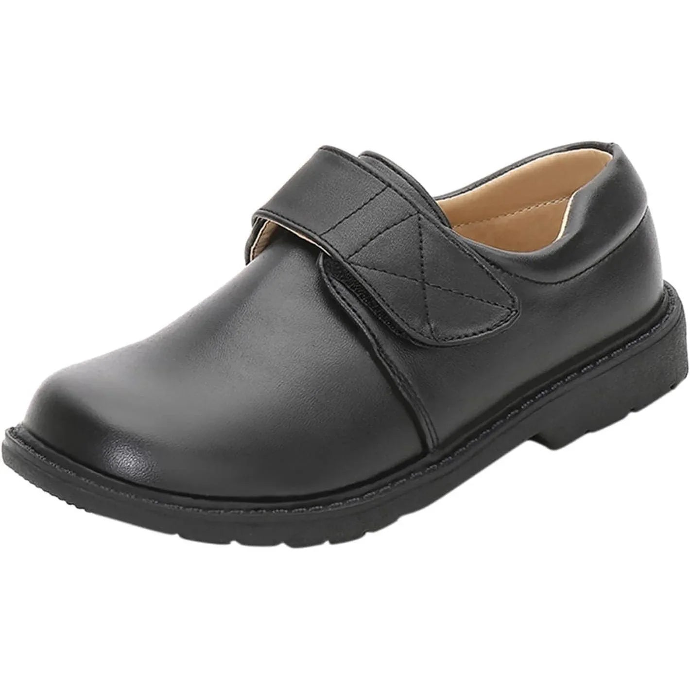 Grey Kids Walking Shoes – Leather Boots for Ages 10‑14 - Gomix Brands Outlet
