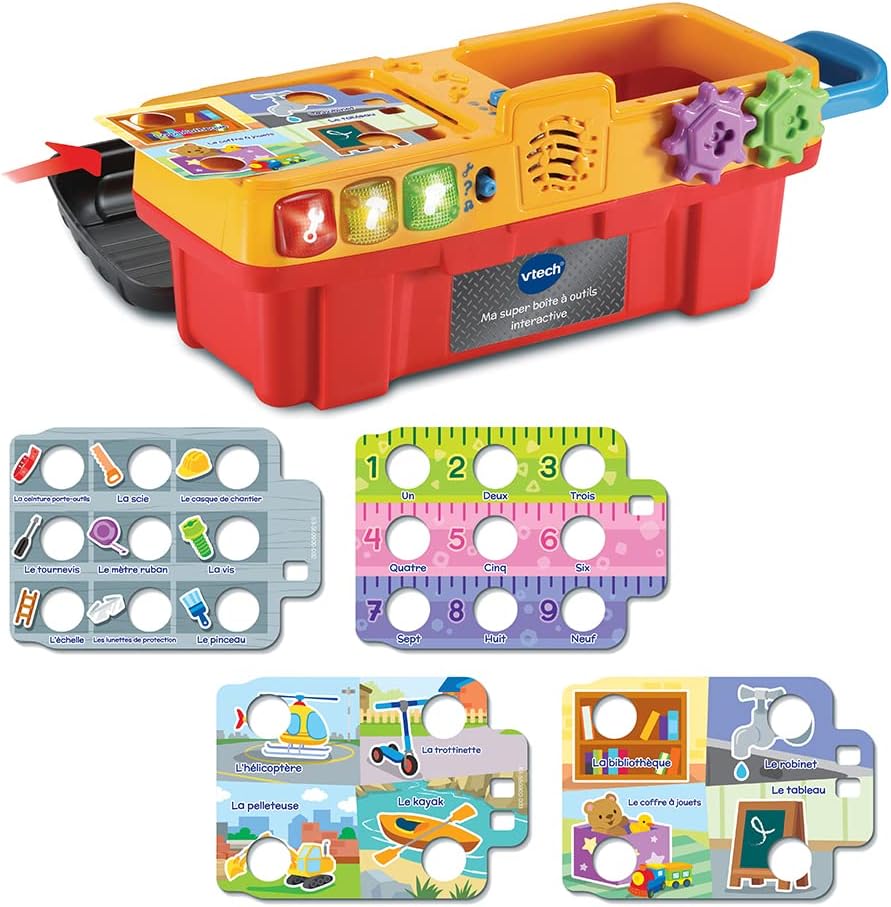 VTech Interactive Kids Tool Set with Belt, 11 Accessories