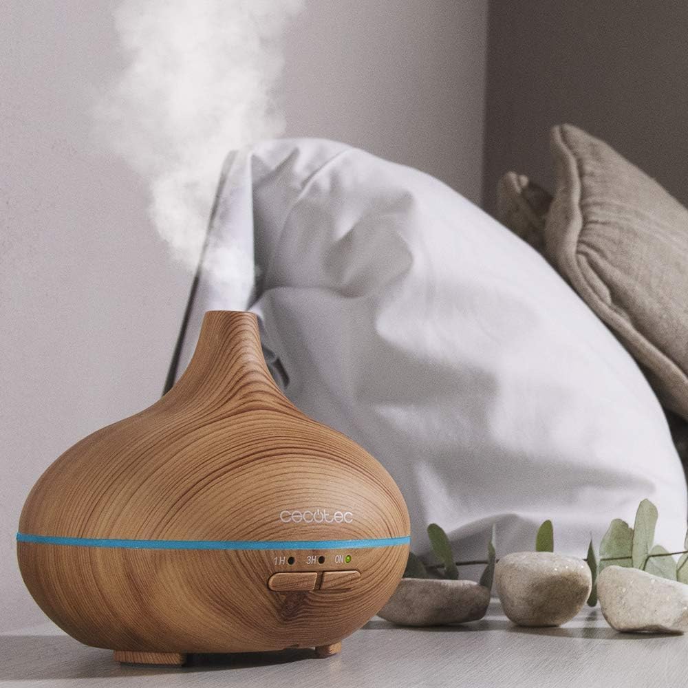 Cecotec Pure Aroma Ultrasonic Humidifier 150ml with 7 LED Colors