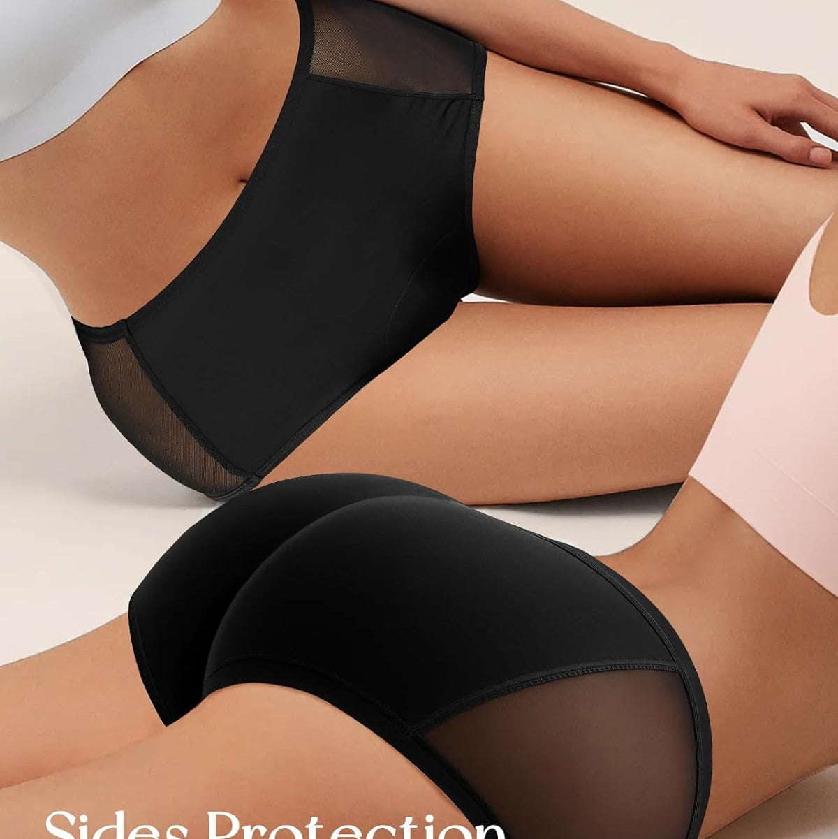 Gemfit Heavy Flow Leakproof Period Underwear for Women 2-Pack