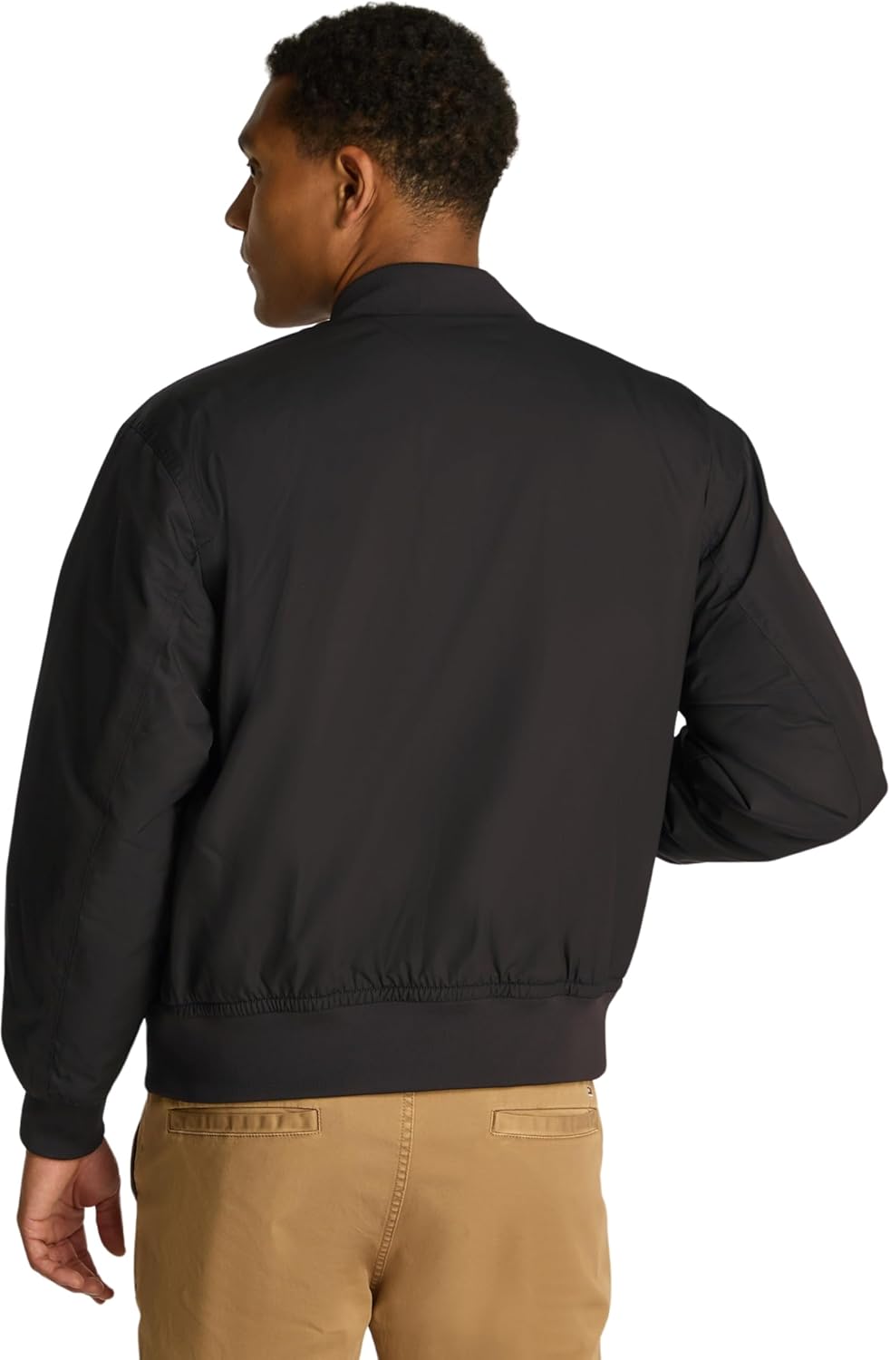 Tommy Hilfiger Men's Authentic Bomber Jacket with Zip