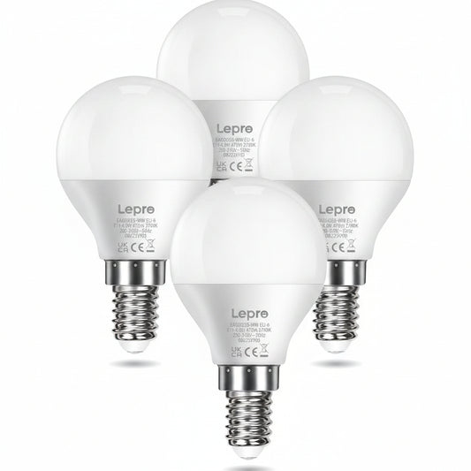 Lepro E14 LED Lamp 6-Pack 4.9W 470 Lumen Warm White