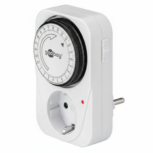 Goobay Analogue Timer Switches 15‑Minute Intervals