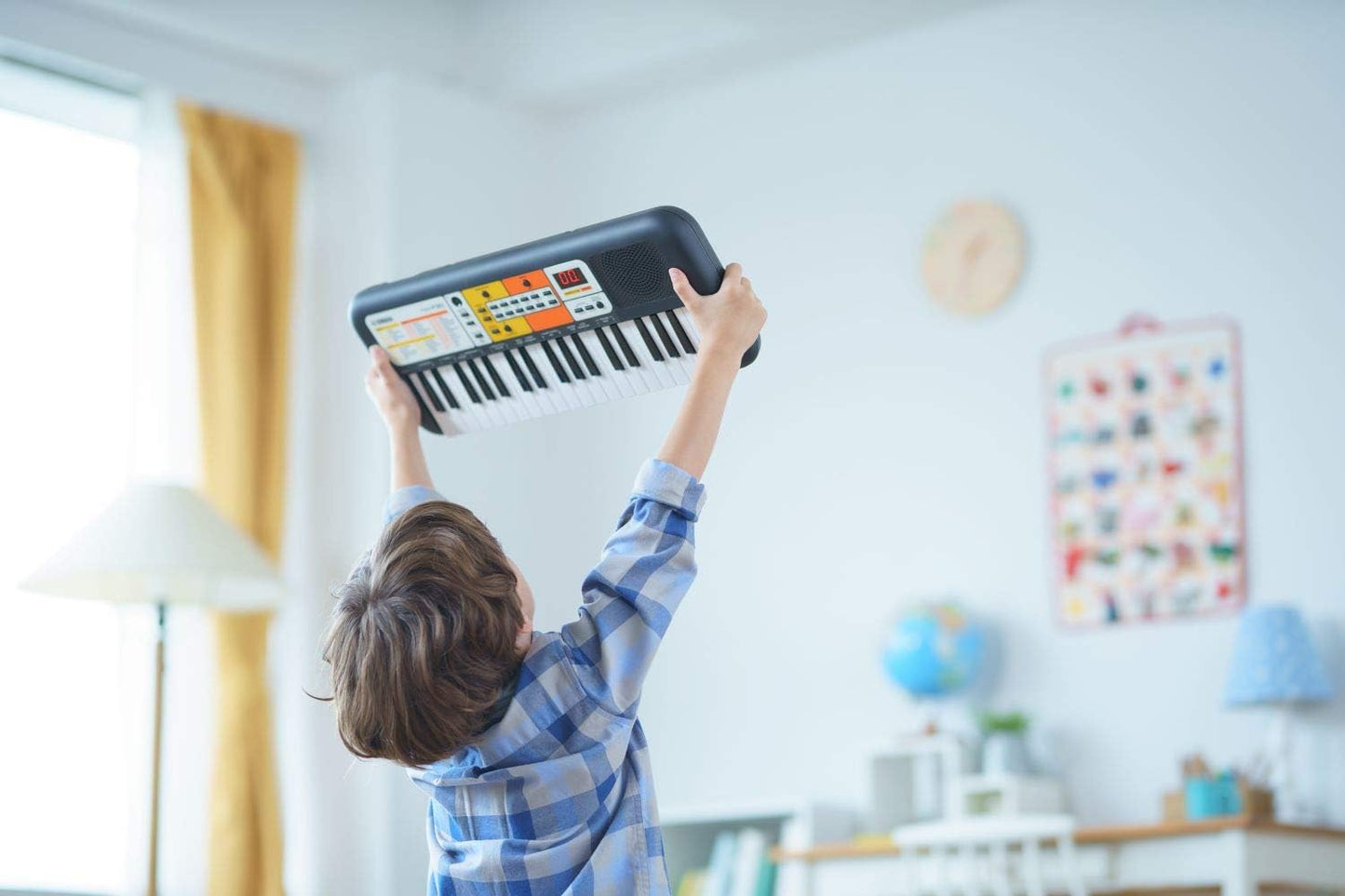 Yamaha PSS-F30 Mini Keyboard Portable 37-Key Kids Instrument