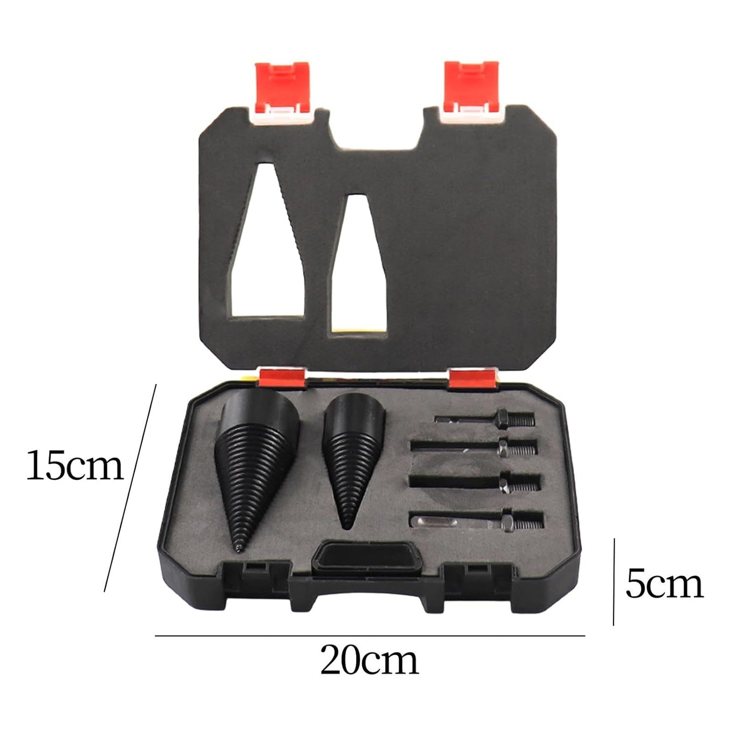 Enakshi Wood Log Splitter Drill Bit Kit