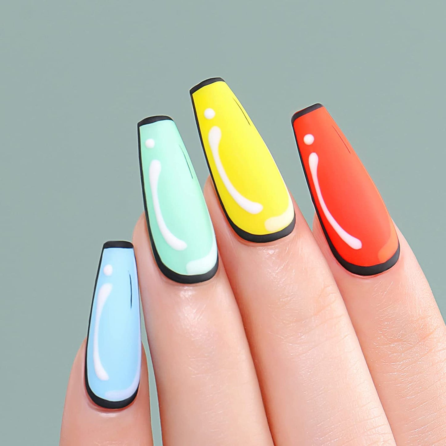 12-Color Summer Pastel Gel Nail Polish Kit 8ml Each