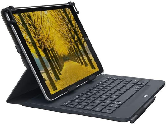 Logitech Universal Folio Bluetooth Keyboard Case for 9‑10‑Inch Tablets - Gomix Brands Outlet