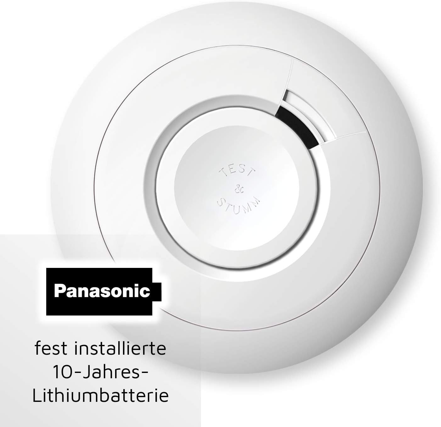 Ei Electronics Ei650 Smoke Detector: 10-Year Battery Life, Stand-Alone, White