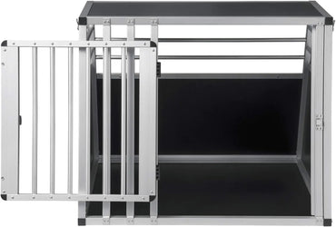 EUGAD Aluminum Dog Transport Box for Car Travel - Secure, Durable, and Easy-Clean - Gomix Brands Outlet