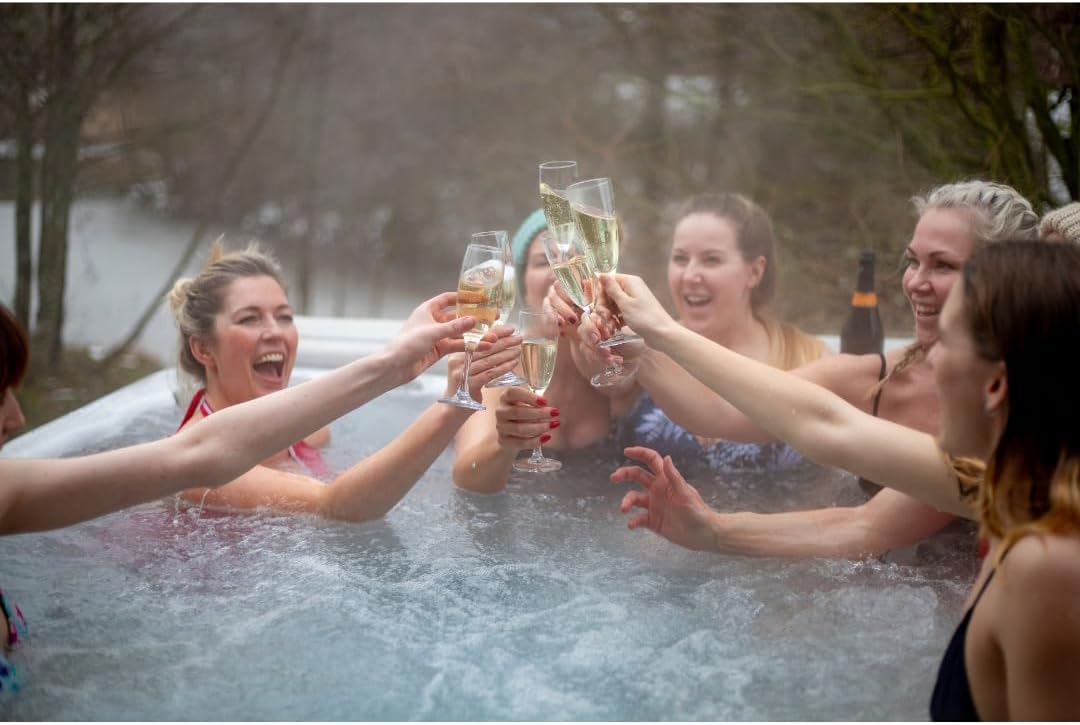 Inflatable 49-Inch 3-Person Hot Tub Spa with Jets and Cover
