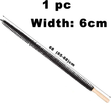 Long Handle Flexible Radiator Cleaning Brush – 70 cm, Dry & Wet Dust-Binding Cleaner, Black - Gomix Brands Outlet