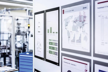 Durable Magnetic Info Frame A4 Black for Metal Surfaces - Gomix Brands Outlet