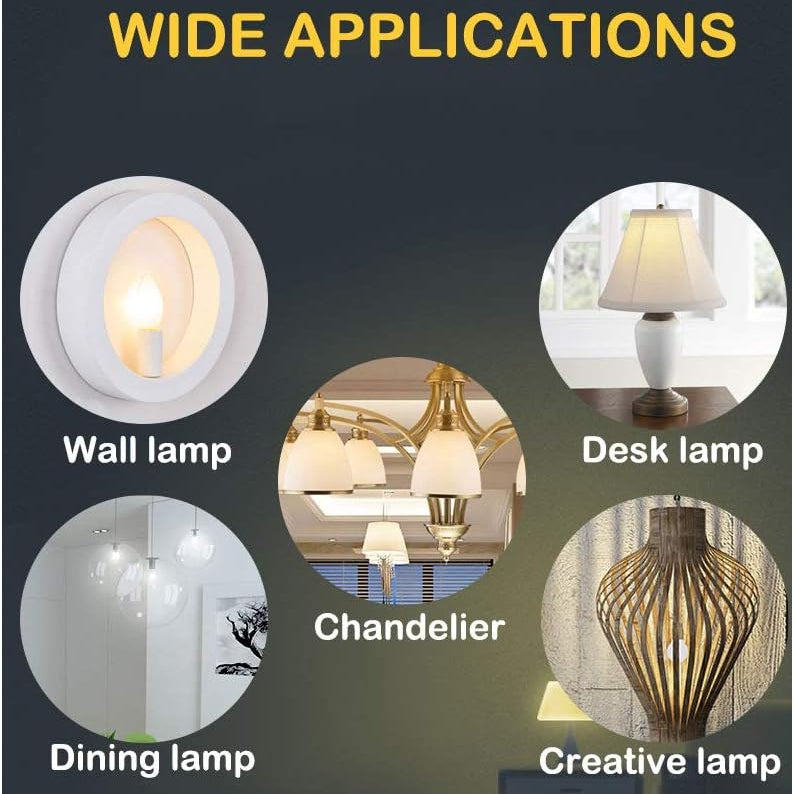 Phoenix LED E14 Dimmable Candle Lamp 4W Warm White Pack