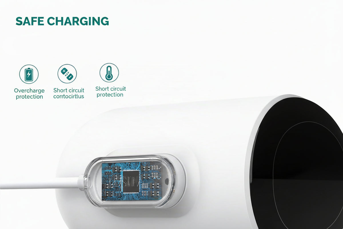 TUSITA 3m Indoor Magnetic Charging Cable for Arlo Ultra and Pro