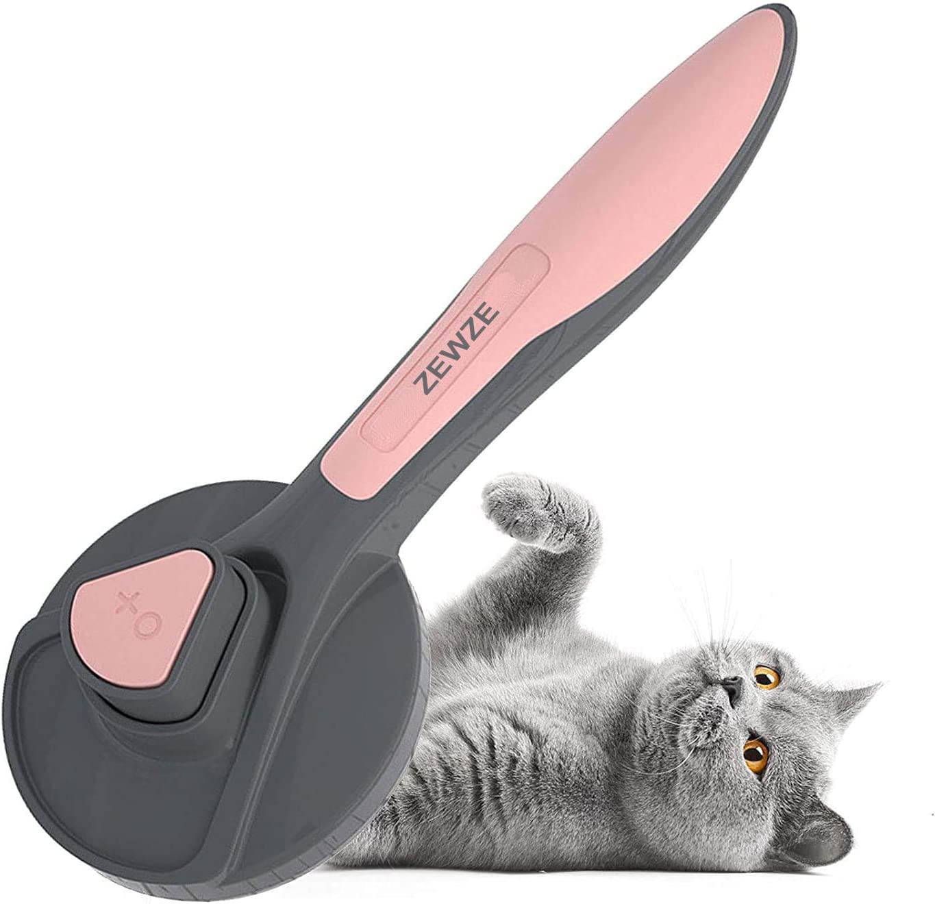 ZEWZE Pet Brush: Shedding Tool for Medium and Long Hair Pets