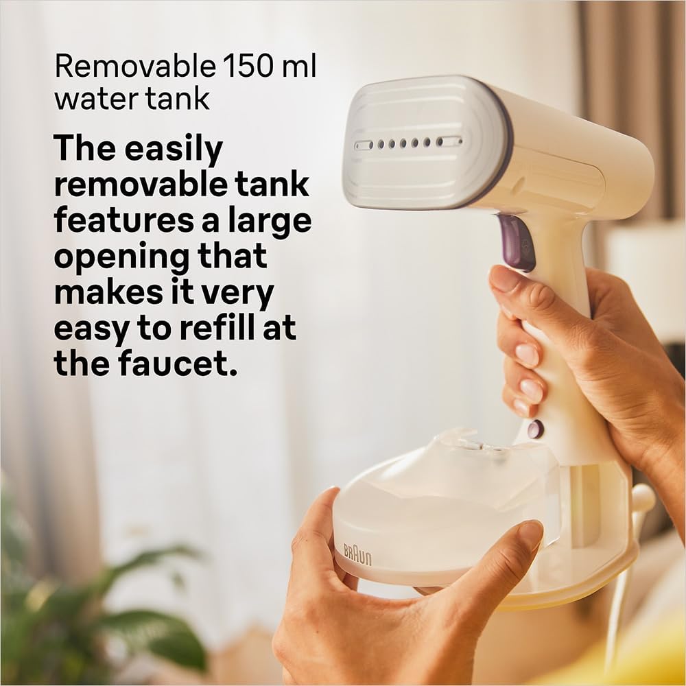 Braun QuickStyle 5 Portable Steam Iron with Dual FreeGlide