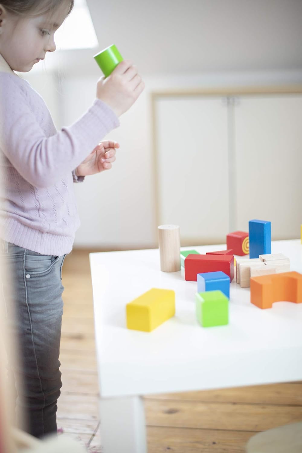 Eichhorn Heros Baby Sound & Feel Building Blocks 20-Piece Set