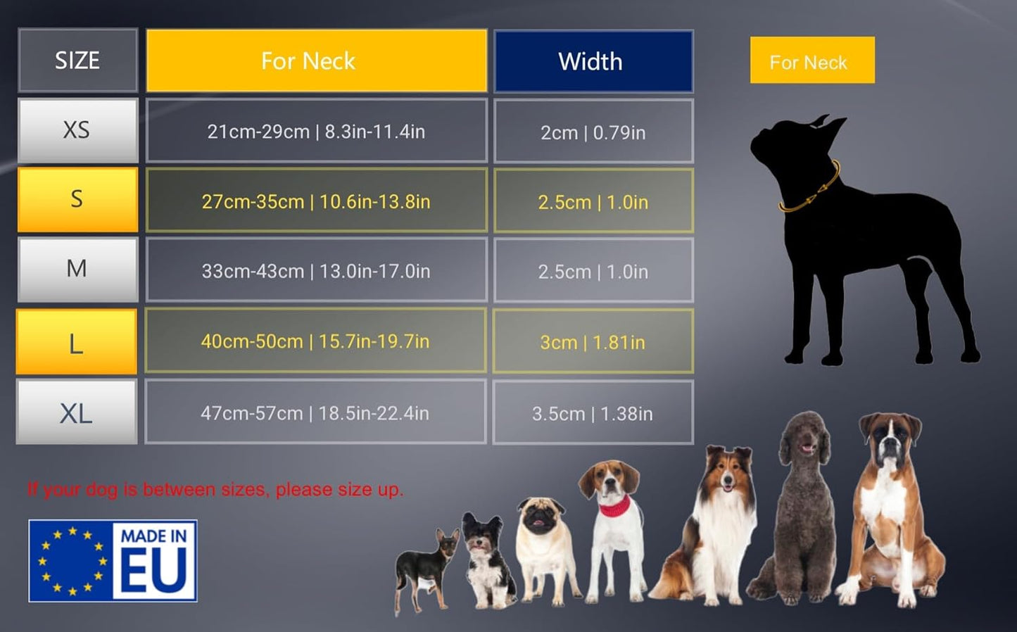 Premium Soft Leather Dog Collar for Small to Large Dogs