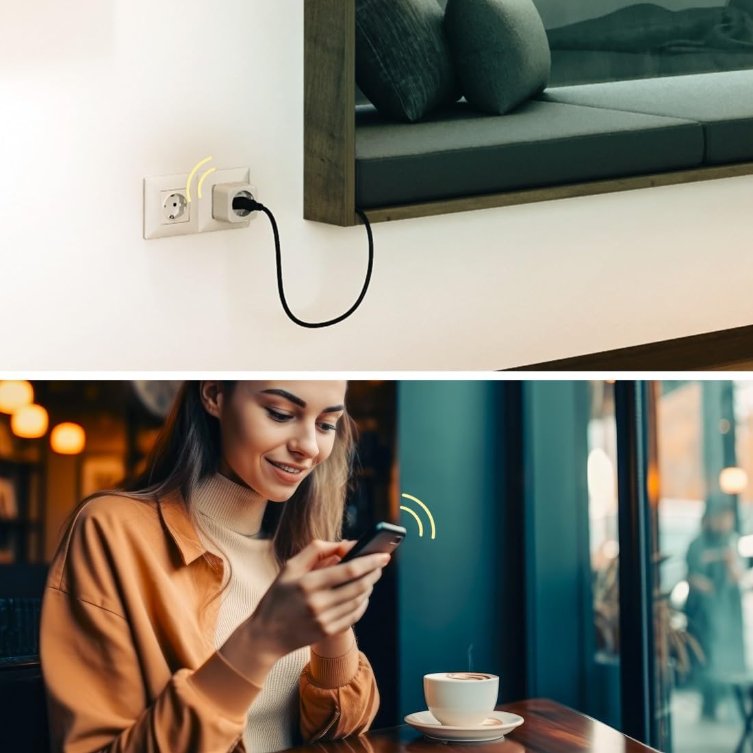 Hama Matter Smart Wi‑Fi Plug with Energy Monitoring, 3680W