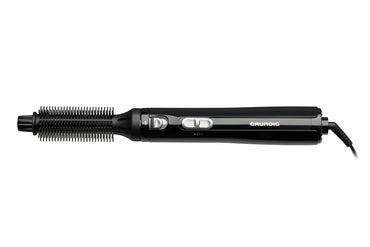 GRUNDIG HS 3020 Volume and Curl Styler with Dual Round Brushes, Automatic Roll, 400W Power, Black/Silver - Gomix Brands Outlet