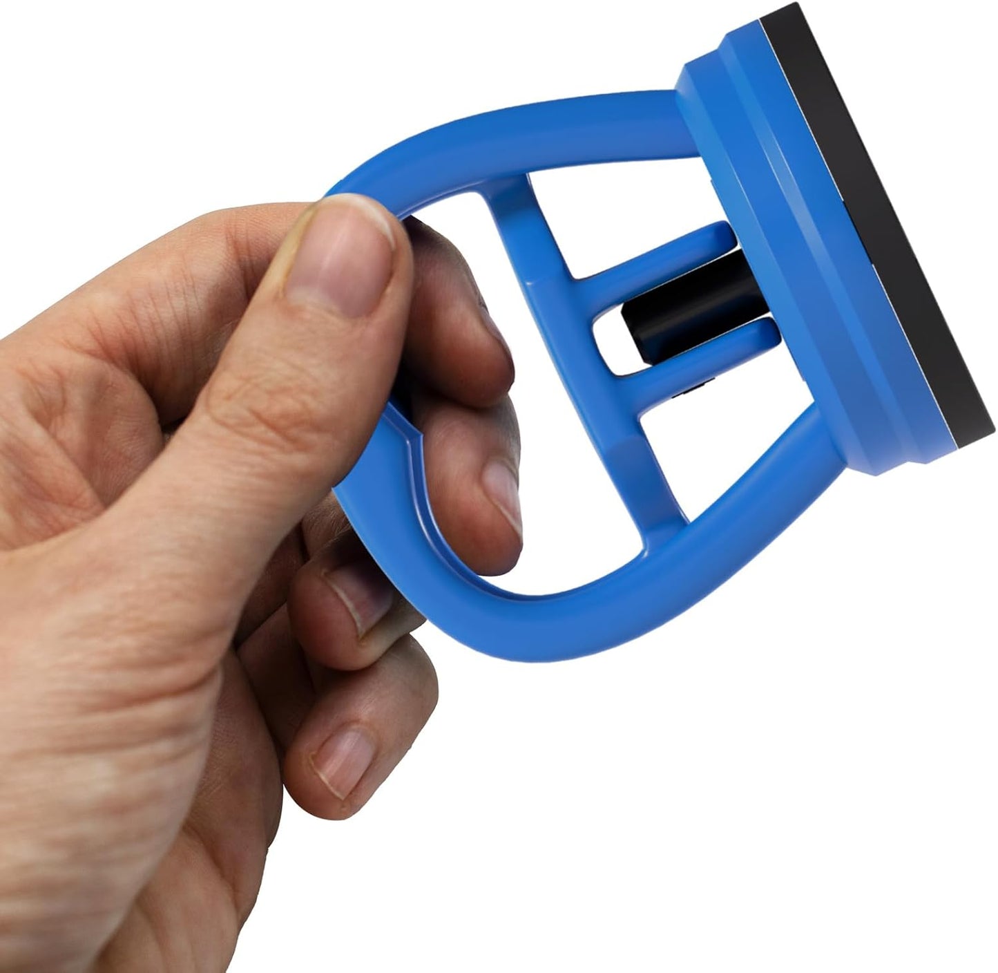 MMOBIEL Suction Cups 2 Pack, 22 lb Heavy Duty Vacuum Lifter, Blue