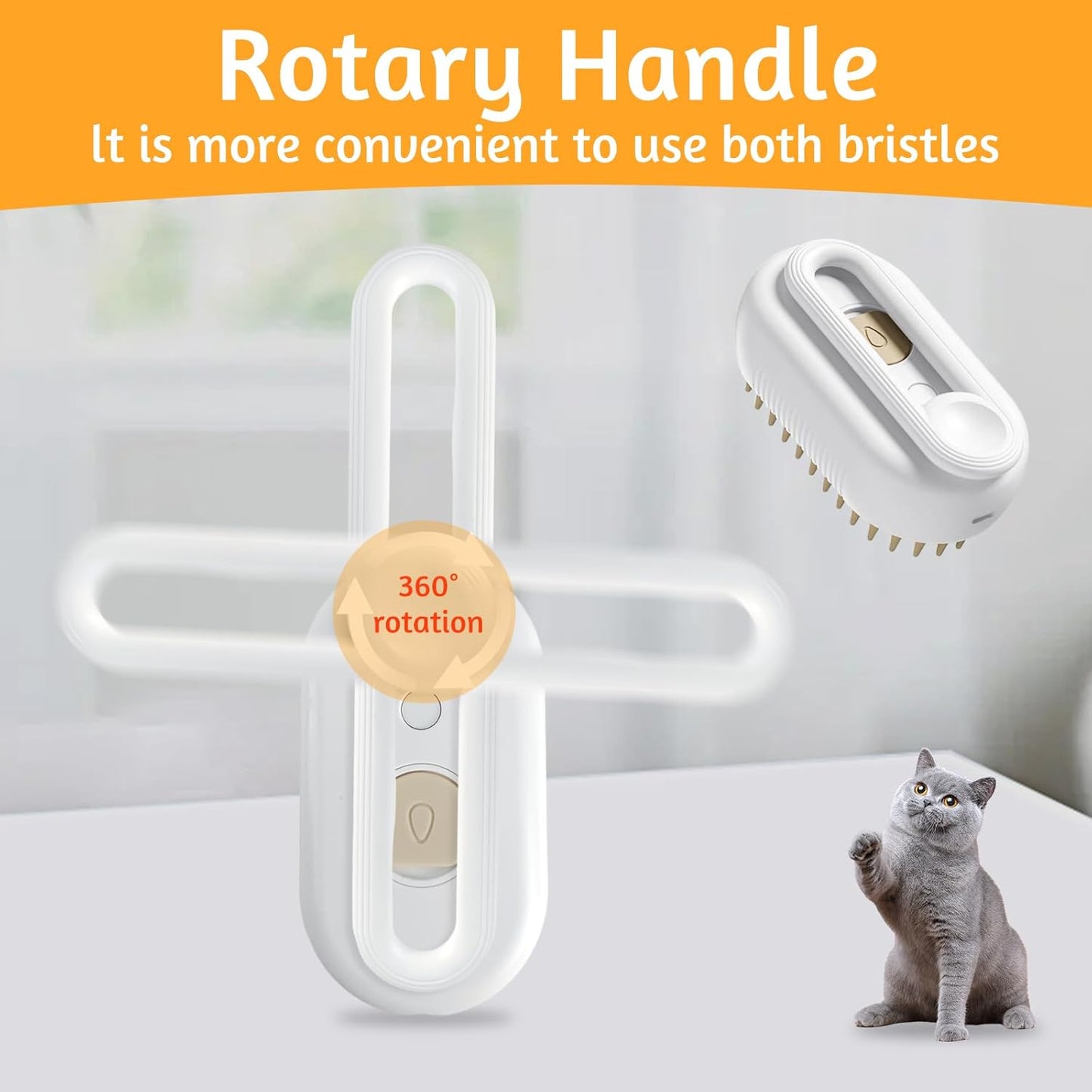 Pet Steam Brush Cleaner
