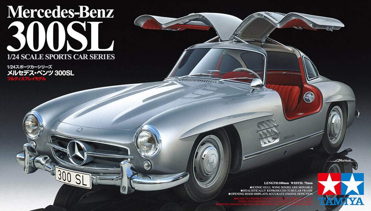Tamiya 1:24 Mercedes-Benz 300SL Flying Wing Doors Model Kit