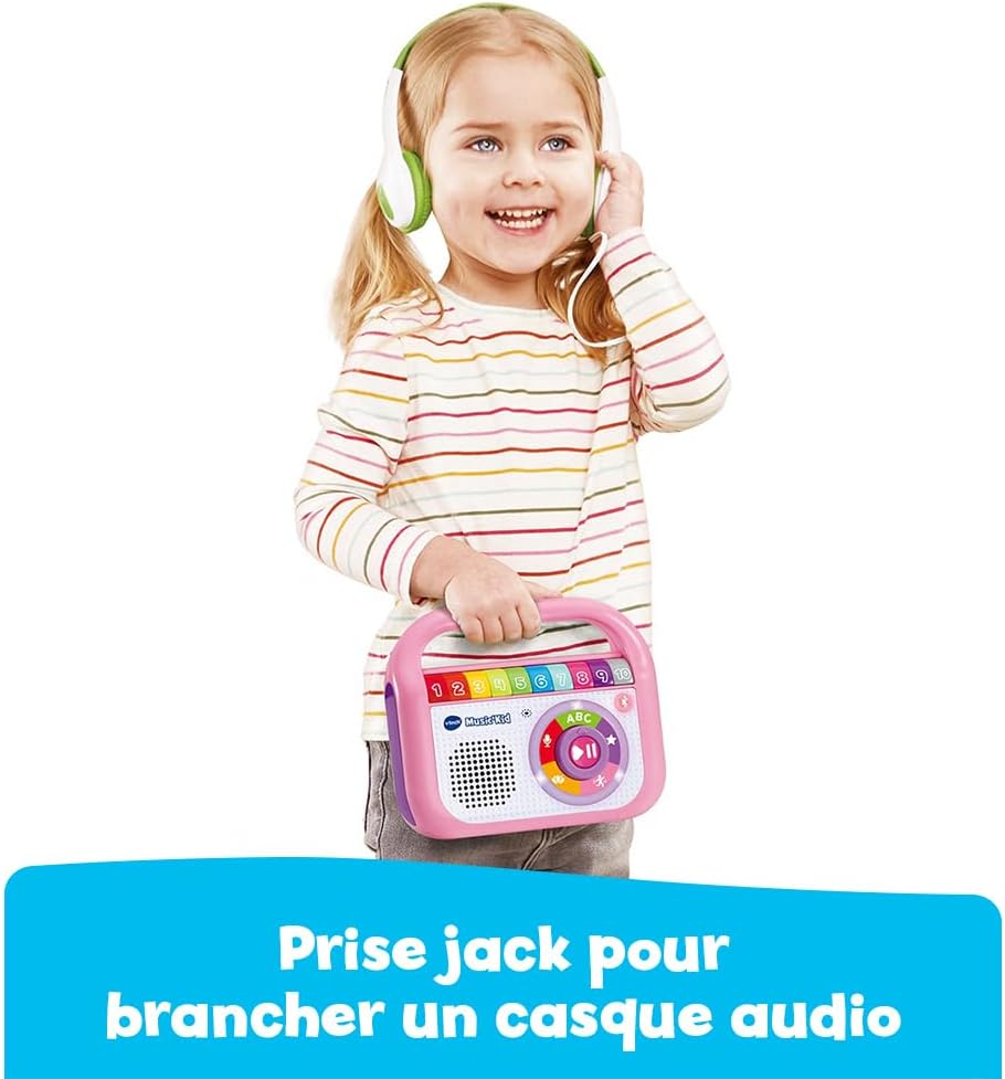 VTech Music'Kid Rose Bluetooth Musical Player for Kids