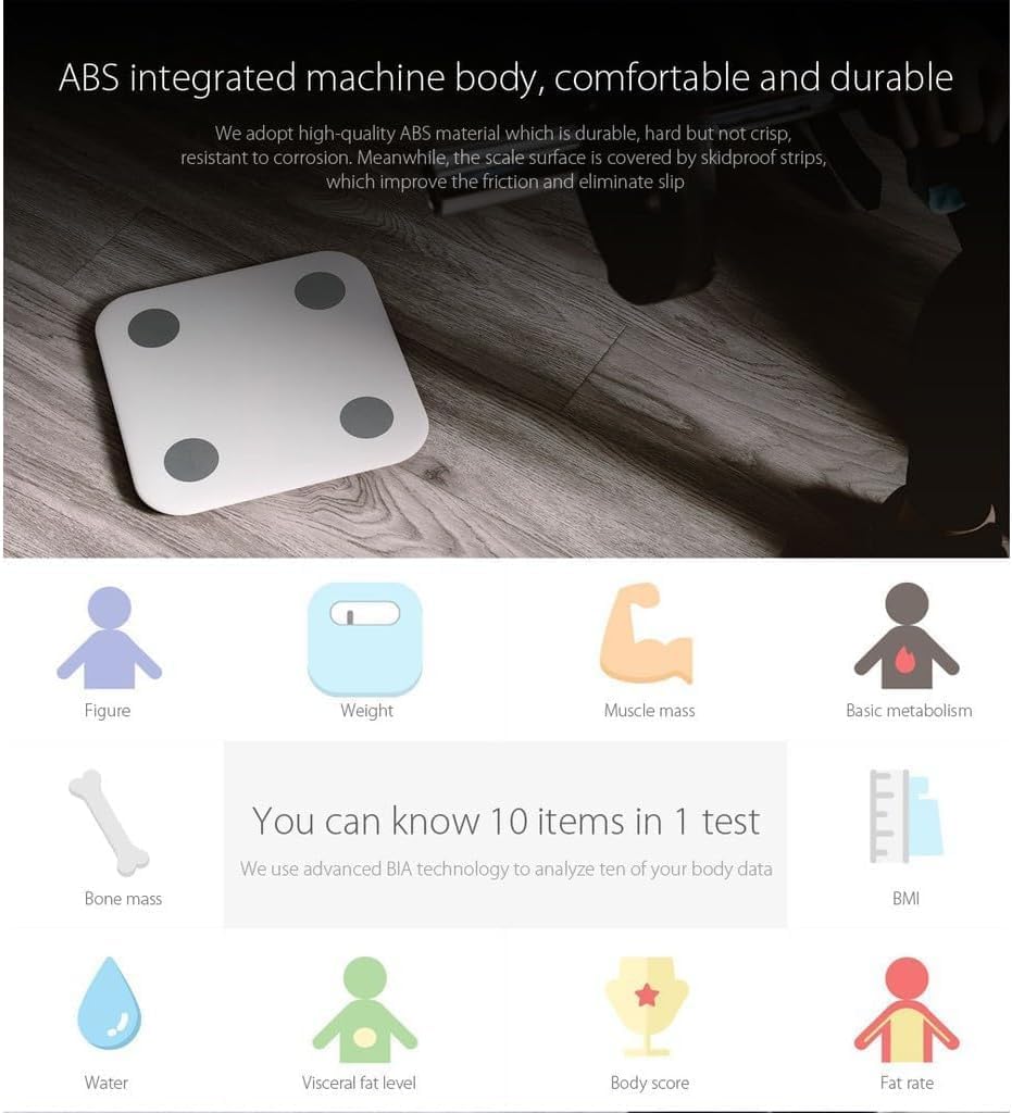 Xiaomi Mi Body Composition Scale 2 Smart Bluetooth Health Tracker