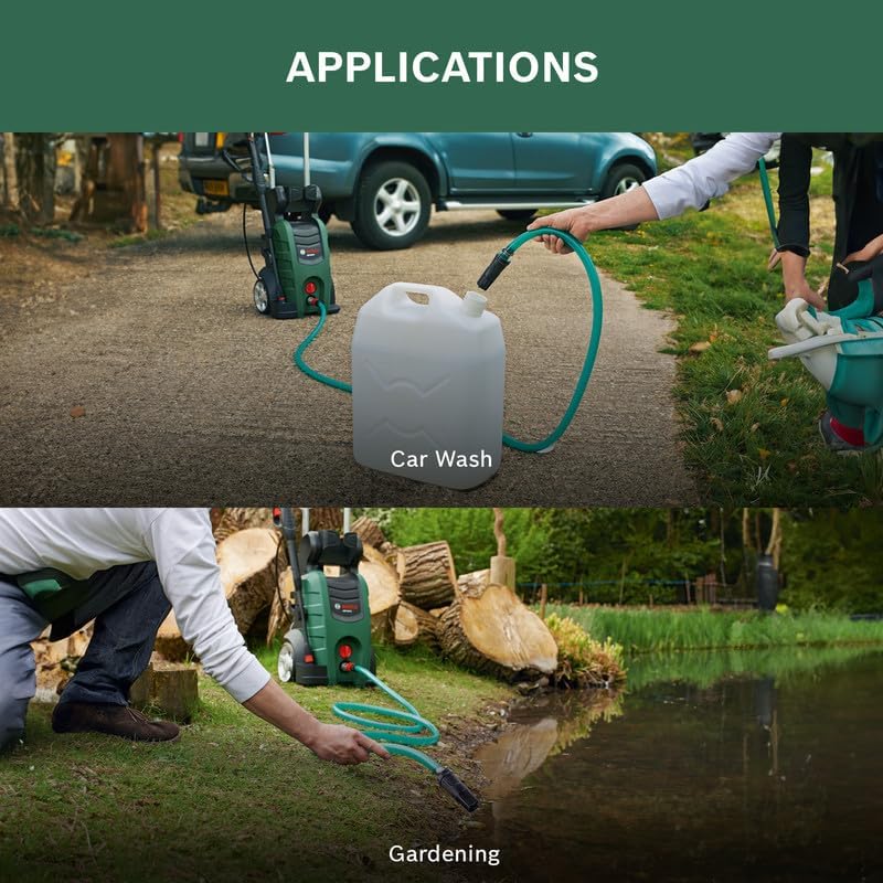 Bosch Suction Hose with Integrated Filter for Pressure Washers