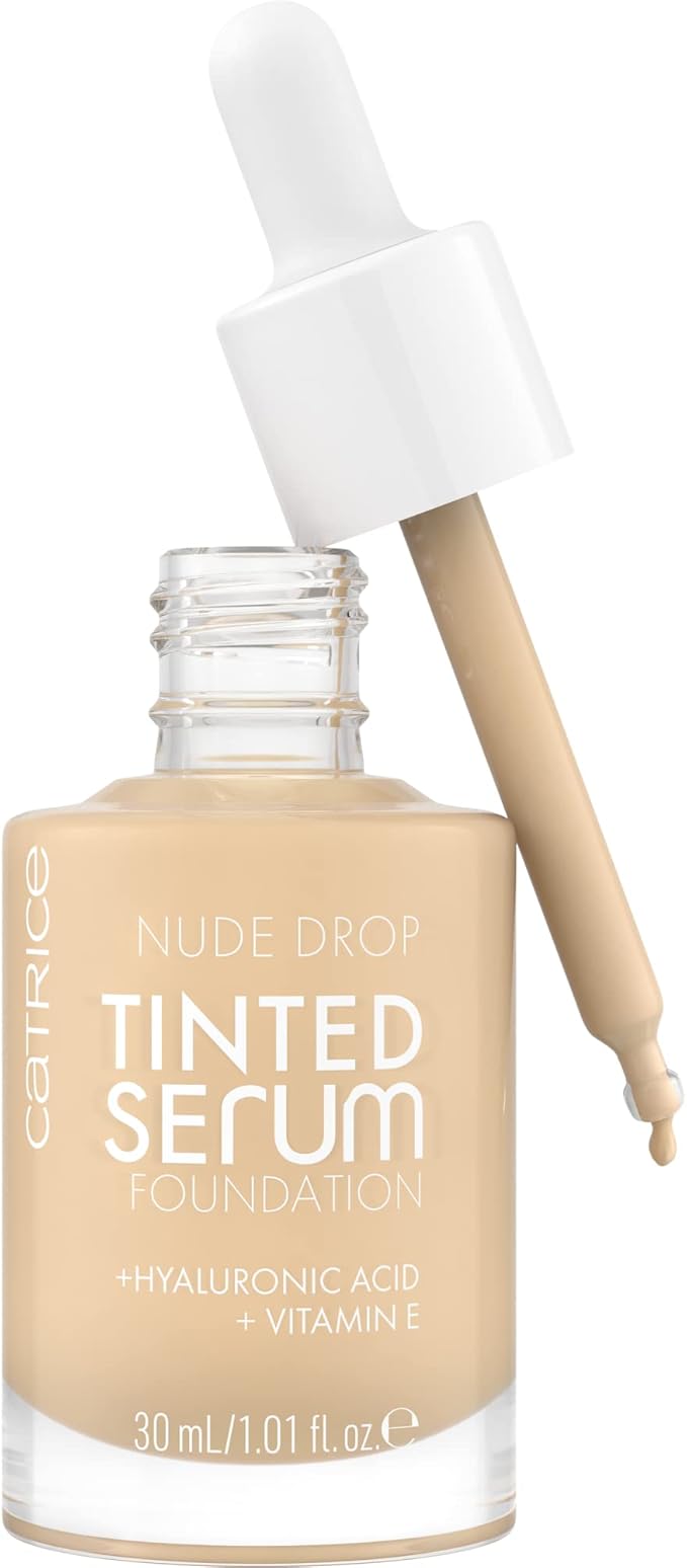Catrice Nude Drop Tinted Serum Foundation 004N Matte Vegan