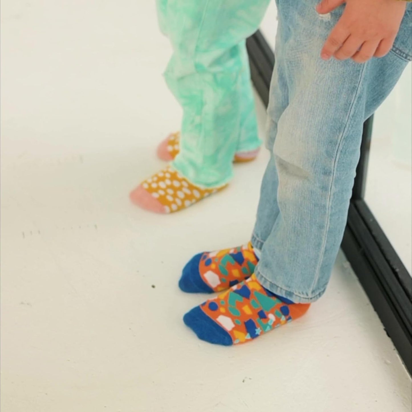 Soxo Kids Anti‑Slip Socks 3‑Pair Pack Cute Animal Designs