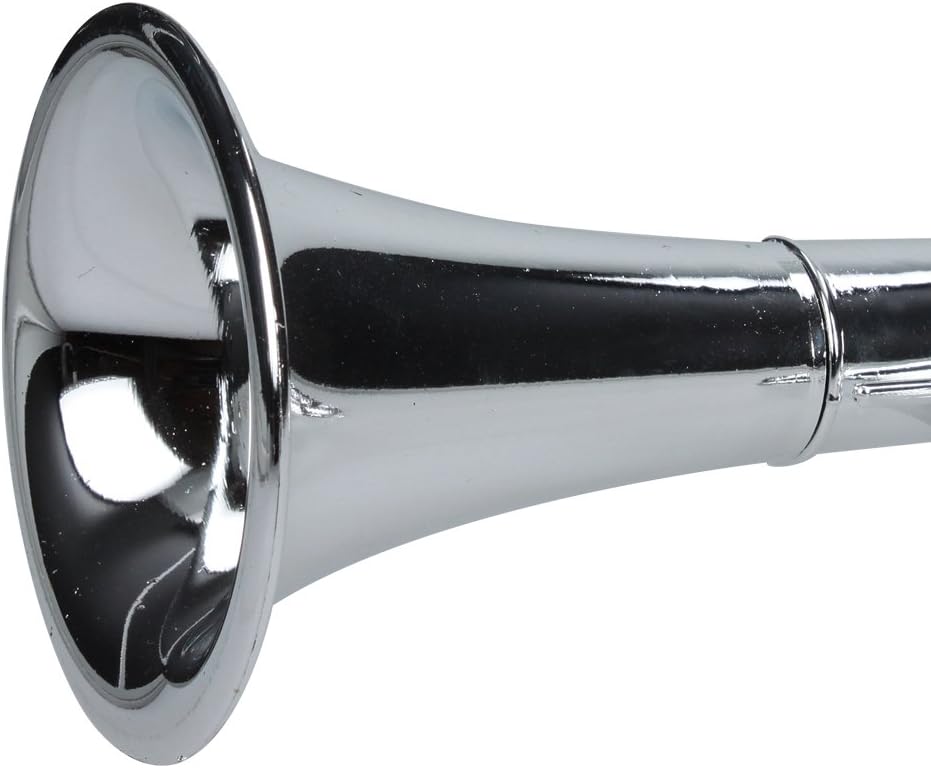 Reig Deluxe Silver Trumpet - Authentic Sound, Kids Musical Instrument